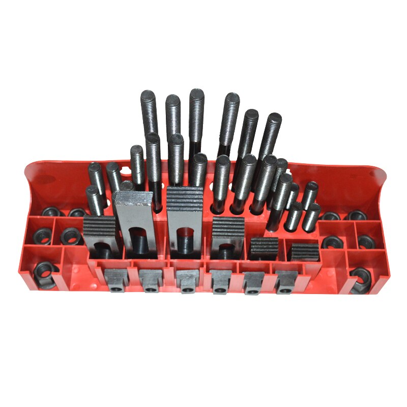 Metal Milling Machine Clamping Accessories Set M12 58PCS Mill Clamp Kit Vice Clamping Tool Universal Fixture Set
