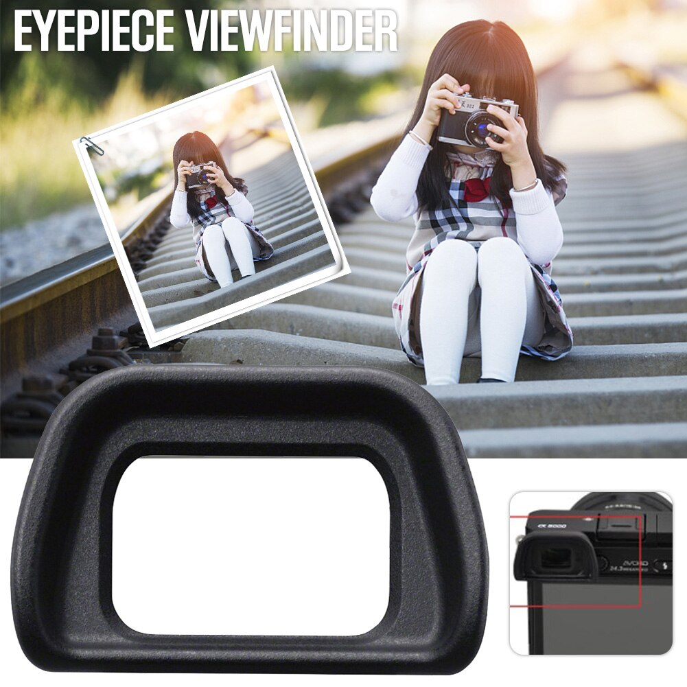 Electronic Eyepiece Viewfinder For Sony A6300 A6000 NEX6 NEX7 Cameras Eye Cup Replacement