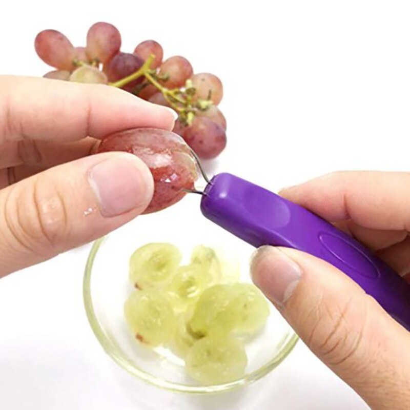 Cokytoop Grape Peelers Convenient Fruit Peeler Stainless Steel Rings Eco-Friendly Kitchen Peeling Machine Tools Accessories