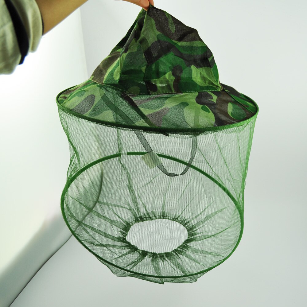 Camouflage Patten Beekeeper Hat Beekeeping Face Mask