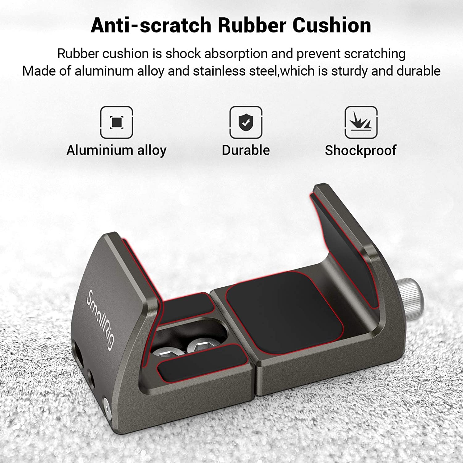 Supporto universale per banca di alimentazione con morsetto per fotocamera DSLR SmallRig per Iphone 13 compatibile con potenza Banca da 53mm a 81mm Vlog rig 2790