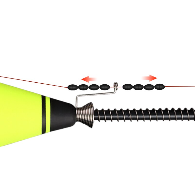 Boya de pesca en barco oceánico, boya de pesca rápida en mar, playa, flotador automático, boya de amplio rango, accesorios de herramientas, 1 pieza