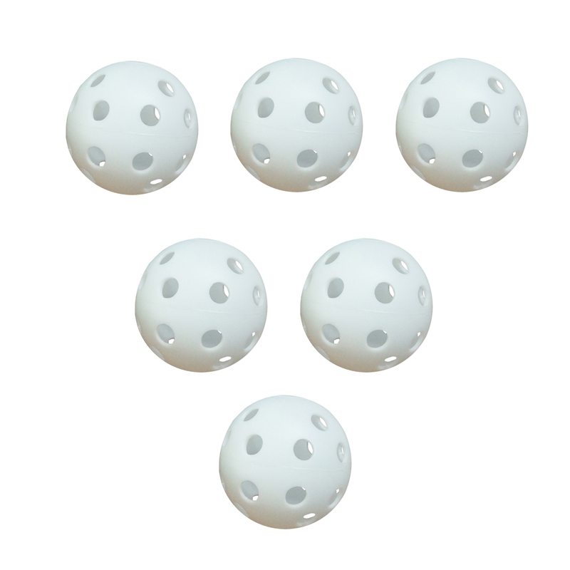 6 uds Pickleball 40 agujeros 74mm pelotas de Pickleball coloridas para exteriores pelota de paleta de entrenamiento y competición duradera para práctica de competición: Verde militar