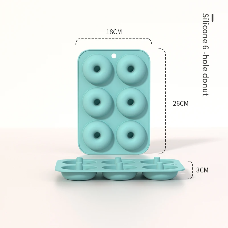 Molde de silicona para tartas Resistente a altas temperaturas Molde antiadherente para tartas de gelatina Molde de repostería reutilizable Herramientas de cocina para hornear: Chocolate