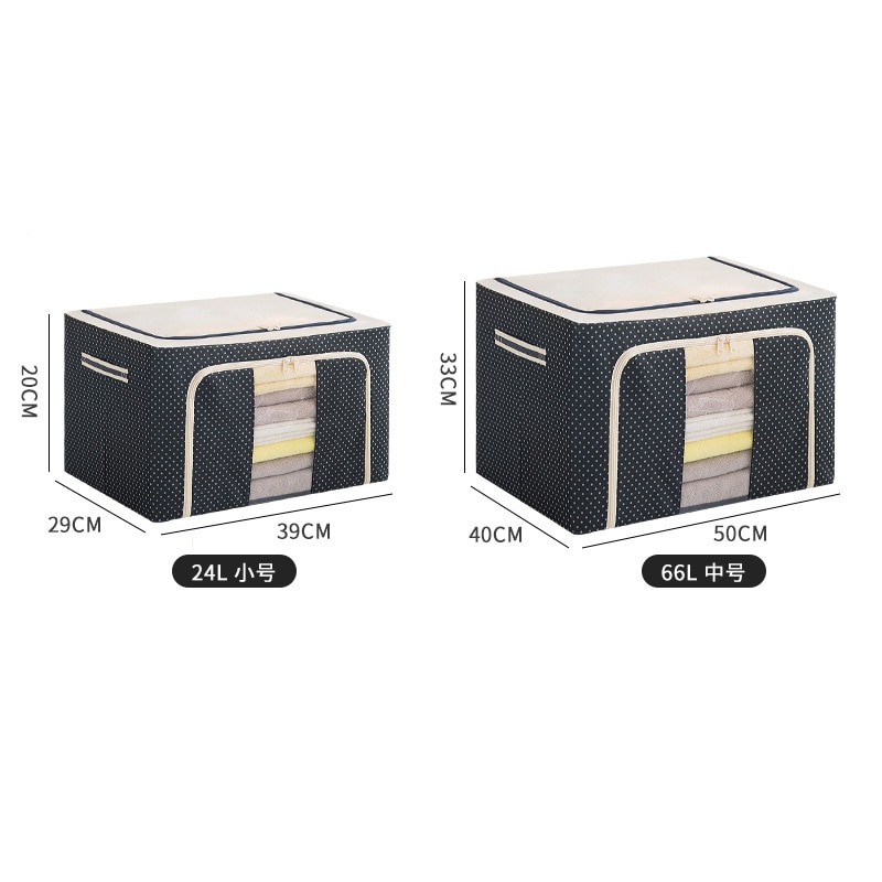 Car Trunk Organizer Fabric Storage Box Foldable Clothes Bag Laundry Blanket Pillow Toy Storage Cabinet Toolbox Quilt storage bag