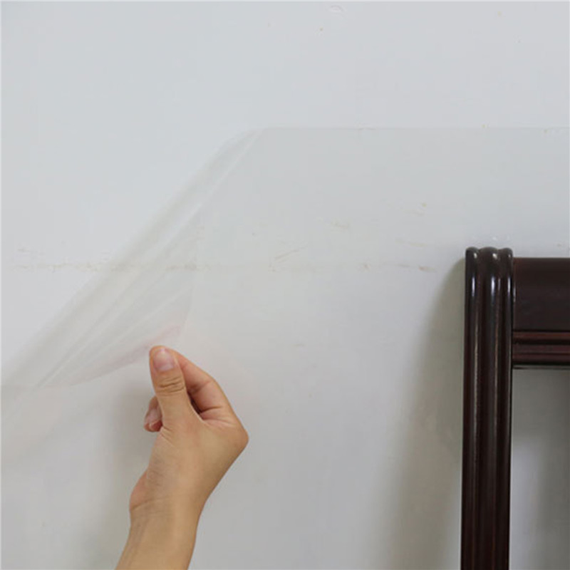 Película de protección estática transparente de 2 /10M, pintura de látex, protección de pared, película transparente antisuciedad