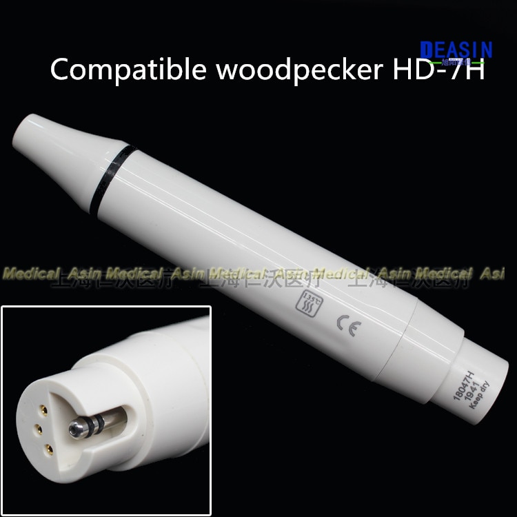 1 pieza de mano escalador ultrasónico Dental WOODPECKER EMS DTE SATELEC escalador piezoeléctrico desmontable pieza de mano ultrasónica Piezon Scaling