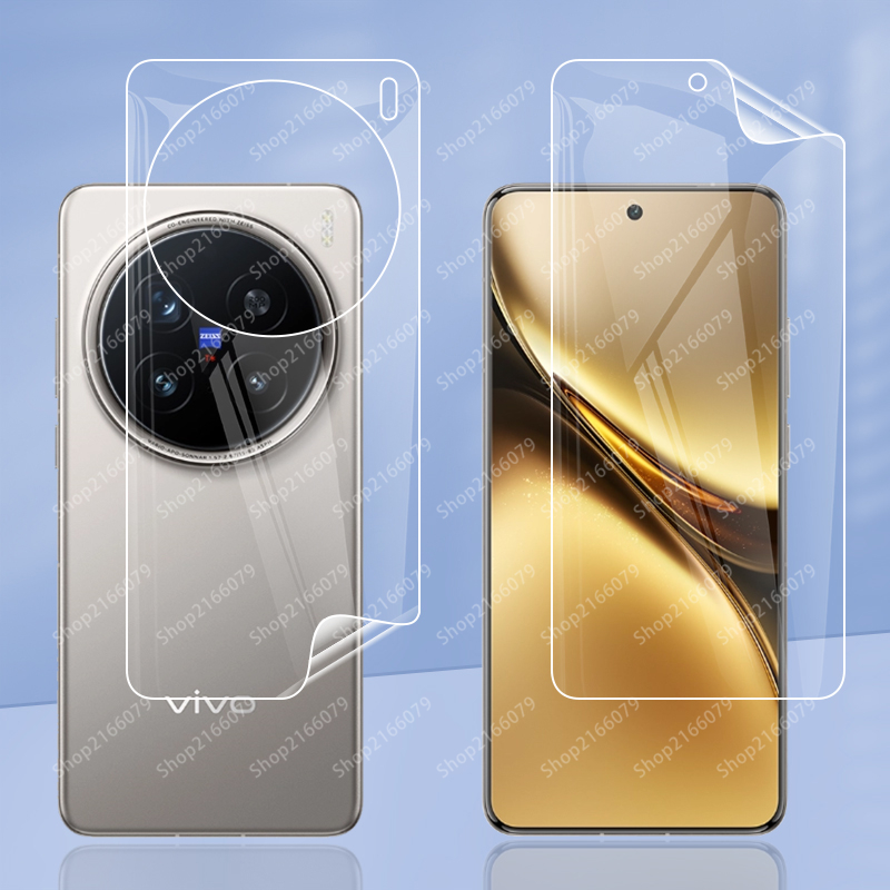 Für vivo X200s X200 Profi Mini Ultra klar TPU / matt Anti-Fingerabdrücke Hydrogel voll Startseite Sanft Bildschirm Schutz Film (Nicht Glas