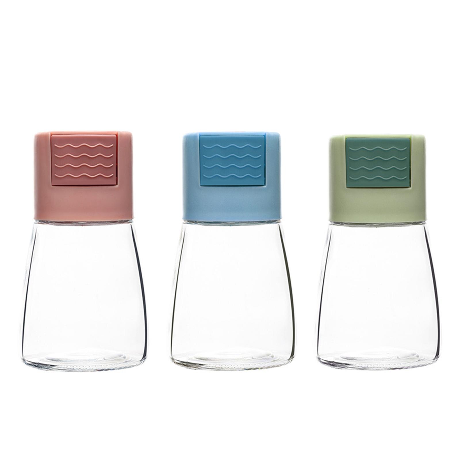 Conteneur à épices multi-usages, Type bouteille de sel quantitatif, pour la friture de la cuisine à la maison