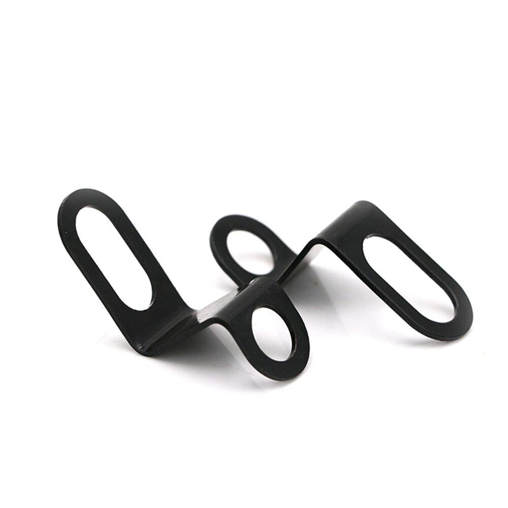 Soportes universales para luces de señal de giro de motocicleta, soporte para lámparas indicadoras de motocicleta, abrazaderas de montaje de lámpara de horquilla, accesorios de Metal, 2 uds.: Oro