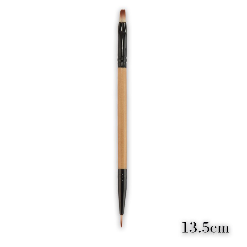 Brosse de maquillage en éponge à double tête, 1 pièce, pour fard à paupières, offre spéciale
