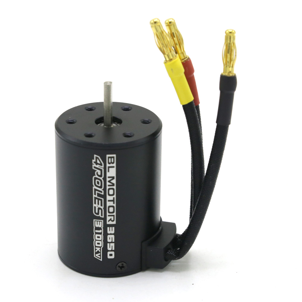 RC Motor 3650 3100KV / 3900KV / 4300KV / 5200KV Brushless Motor & 45A 60A 80A 120A ESC Combo for 1/ 8 1/10 RC Car RC Boat Part