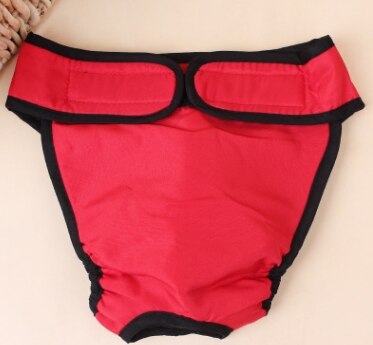 Ondergoed Grote hond magische pasta fysiologische broek teef fysiologische periode anti-intimidatie grote hond menstruele broek: red / XL