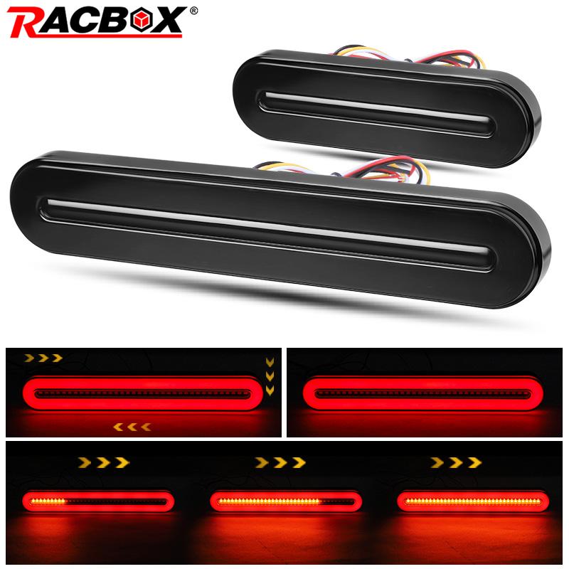55 led rem-, achter- en knipperlichtbalken (drl) voor motorfietsen 110 richtingaanwijzers, achterlichten voor cafe racer, chopper, bobber en cruiser