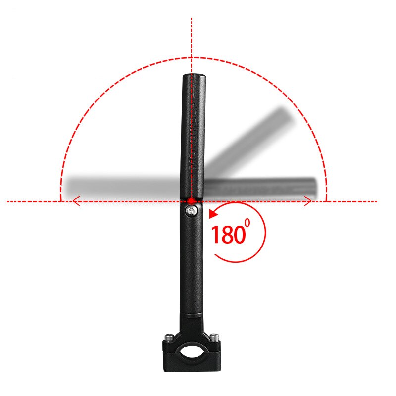 Multifunción motocicleta manillar barra transversal expansión aleación de aluminio moto de motocross modificada soporte Universal motocicleta