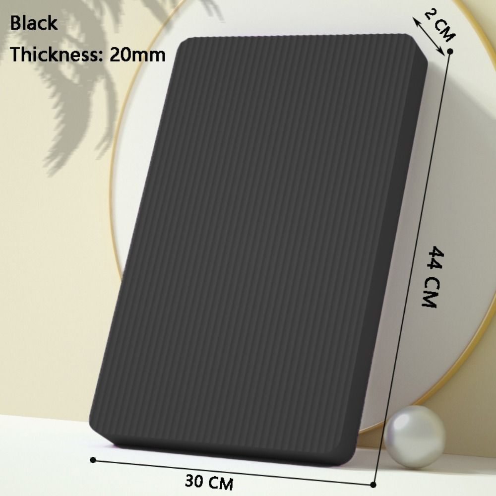 Sports NBR NBR Balance Pad Purple Black High Density Yoga Mat Support Balance Pad