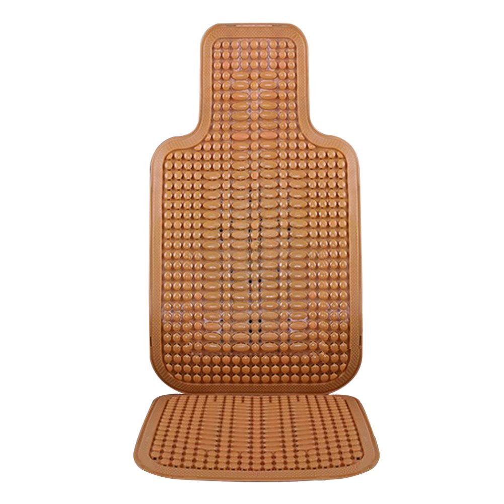 1Pcs Universele Zomer Autostoel Koele Kussen PVC Kralen Massage Auto Stoel Cover Met Zachte Taille mat Ademend Duurzaam: No lumbar support 02