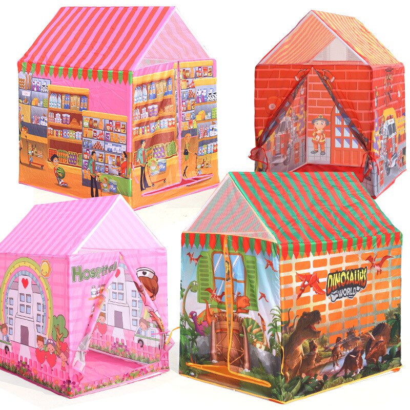 7 Belangrijke Thema &#39;S Opvouwbare Kids Play Tent Housetoys Voor Kinderen Speelhuisje Voor Jongens Party Tent Brithday Indoor Outdoor Gebruik