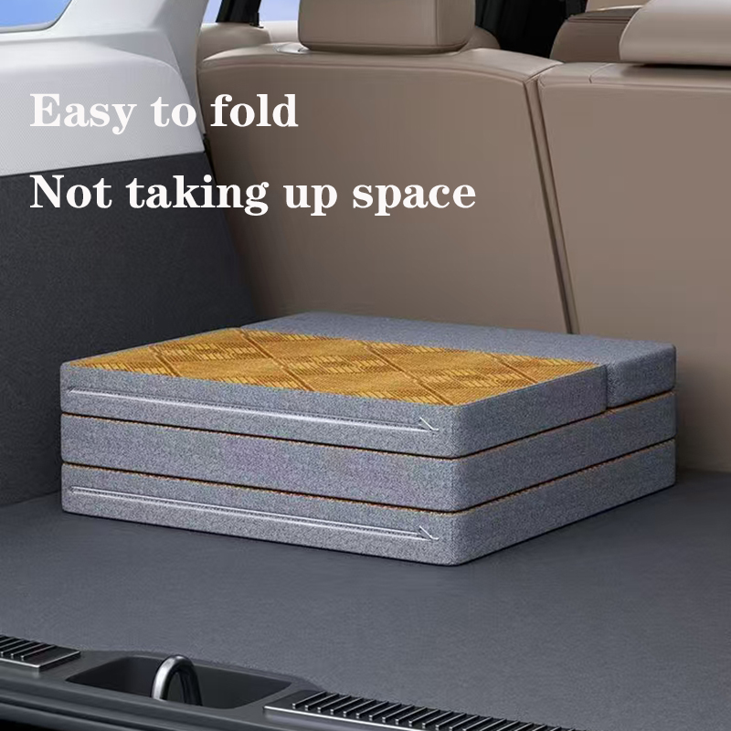 Auto Reise Bett Klappbett Nicht Aufblasbare Camping Bett Büro Rest matt Mit Kissen Auto Hinten Isomatte Klapp Verlängerung Gremium
