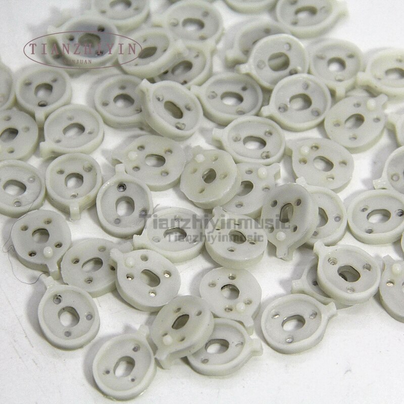50pcs Alto horn baritone accessories Plastic Valve Guide part Spring dragging valve guides for repairing Valve Repair Kit