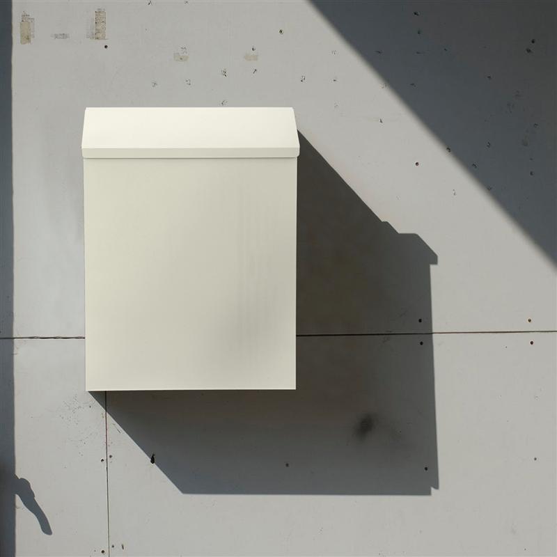 1pc Wall Mounted Mail Box Iron Letter Mail Box Iron Pastoral Style Mailbox Door Wall Letter Box Suggestion Box With Lock 30x23cm