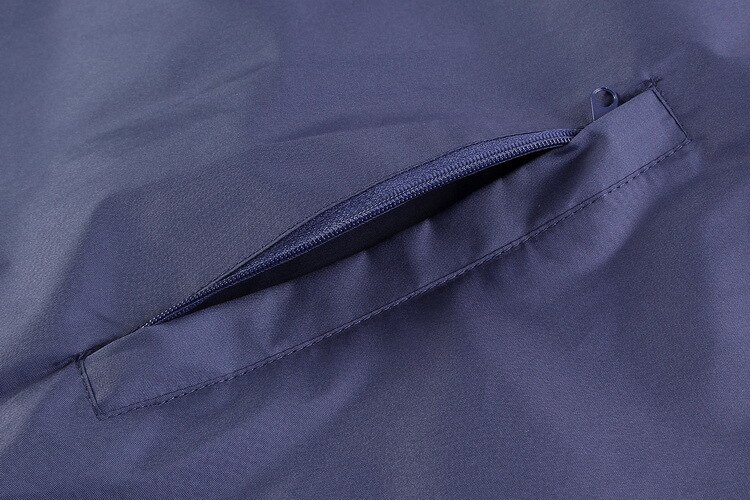 Svart/blå kappa regnrock herr vattentät lång fiske regnkappa herr ponchos jackor chubasqueros impermeables capa de chuva