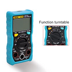 ANENG V01B 4000 Counts Digital multimeter comprobador automotive electrical dmm transistor tester capacitance meter test point: Blue