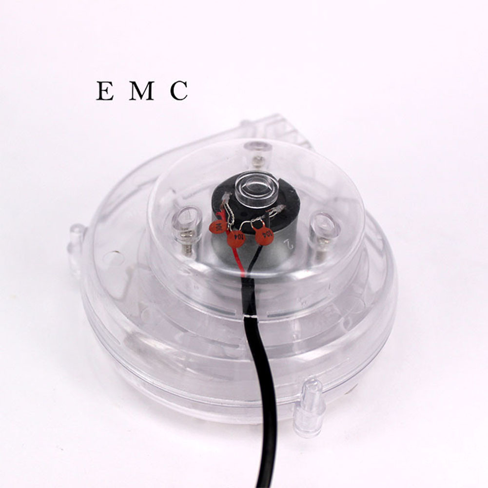 Milieu Emc Standaard Transparante Interface Universal Opblaasbare Blower Cartoon Accubak 6V Micro Fan Gereedschap