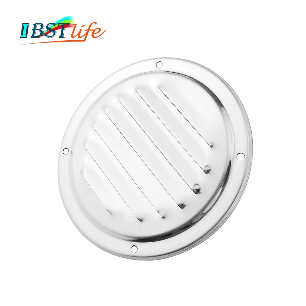 Marine Grade Stainless Steel 316 Boat Marine Round Air Vent Louver Vent Grille Ventilation Louvered Ventilator Grill Cover