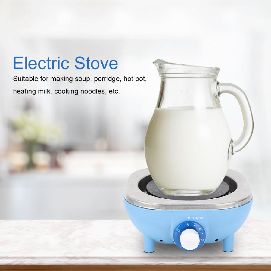 500W 230V Mini Electric Heaters Stove Cooker Plate Milk Water Coffee Tea Heating Furnace Multifunctional 5 Levels Adjustment