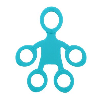 1 Pcs Finger Resistance Bands Finger Stretcher Hand Exerciser Grip Strength Wrist Exercise sport Finger Trainer equipment: Purple