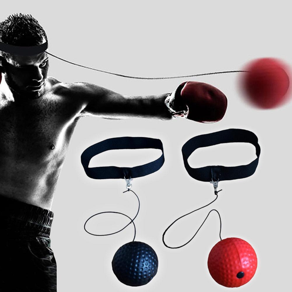 Pu Bal Hoofd Slijtage Speed Bal Boksen Magische Bal Reactie Strijd Coördinatie Vent Snelheid Bal Vermogen Reactie Training Fist