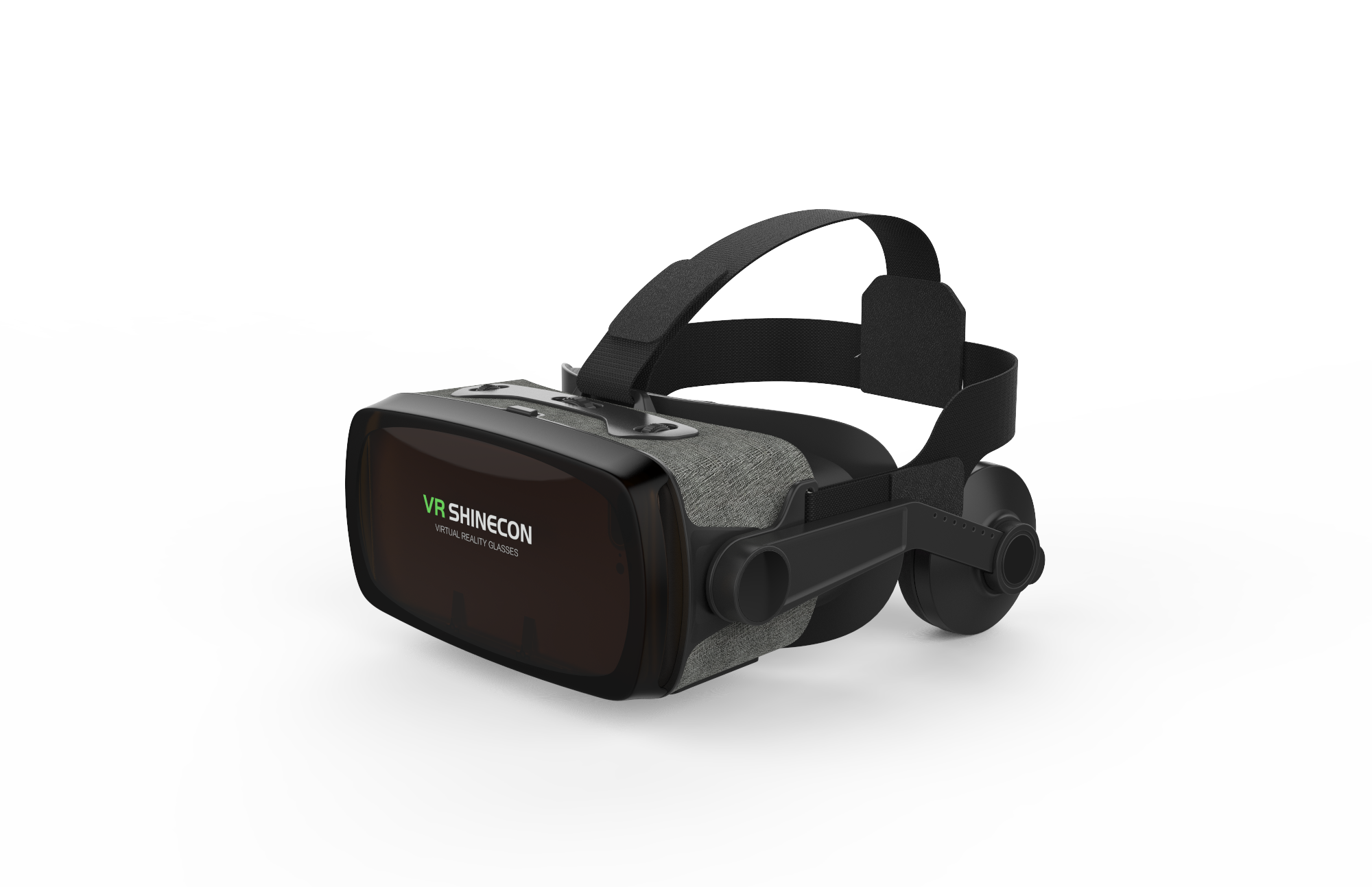 SCG07E Originele Vr Virtual Reality 3D Glazen Doos Stereo Vr Kartonnen Headset Helm Voor Ios Android Smartphone Bluetooth Rocker