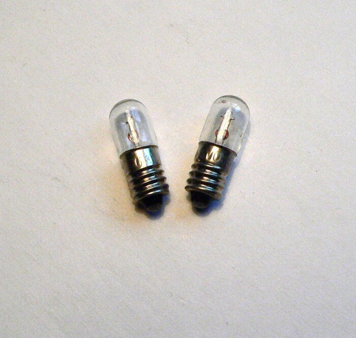 18V 2W E10 Small Flashlamp Indicator Light Bulb Screw Lamp for Machine tool equipment Instrument 25pcs