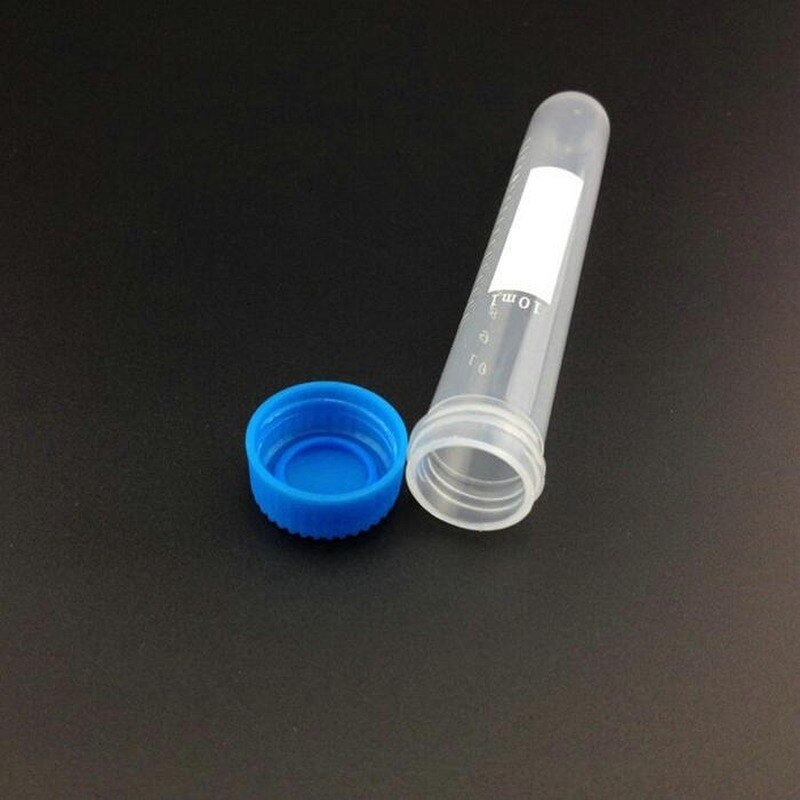 10ml 100Pcs/Pack Round Bottom Centrifuge Tube For Laboratory Analysis Tubes