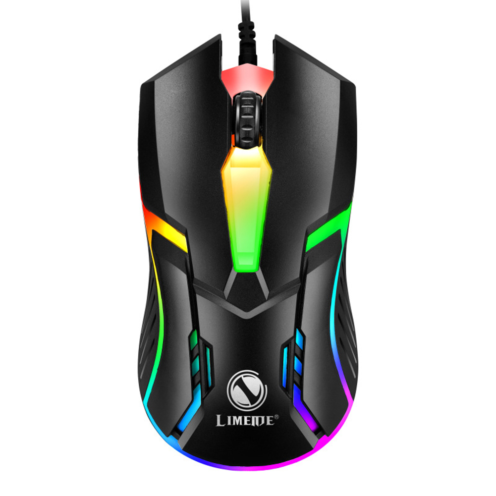 1600 dpi usb kablet gaming mus led lys baggrundsbelyst lysende konkurrencedygtig gamed mus notebook optisk computer mekanisk mus