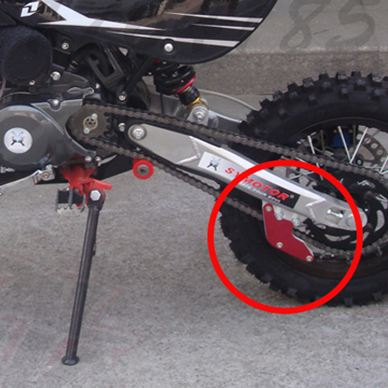 Alloy Chain Guard Guide Protector Chain Roller Dirt Pit Bikes XR CRF 50 70 110 125 140 150 160cc