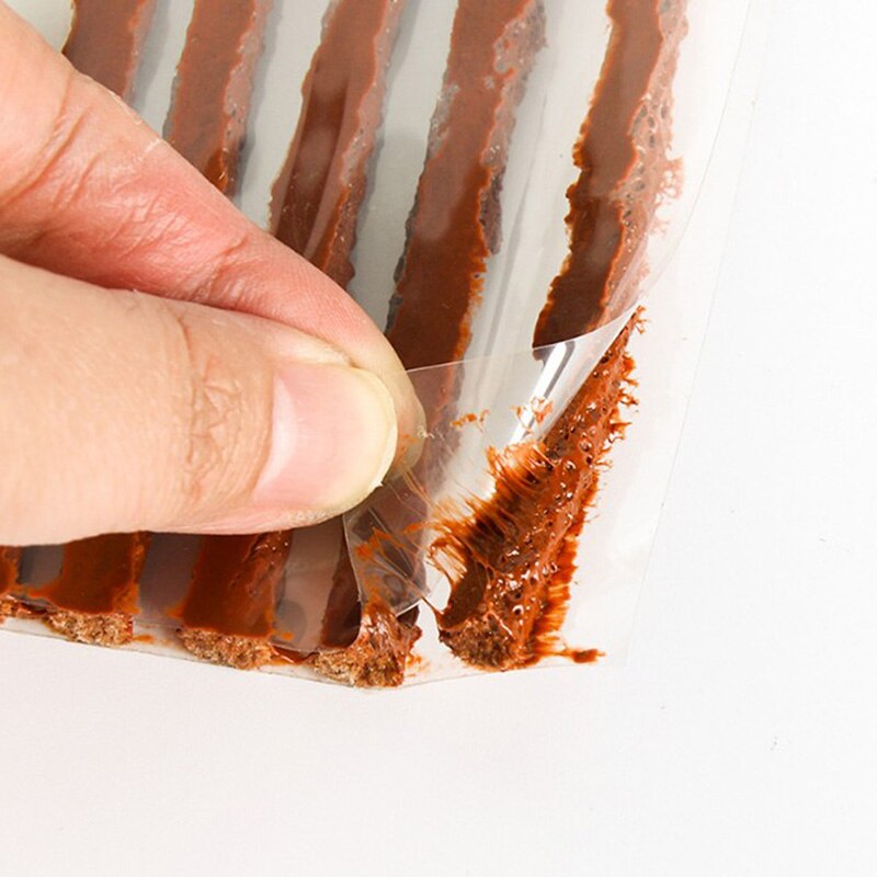 20pcs(2sheet) tyre repairing rubber strips 3.5mmx100mm Bicycle tire repair tools Quick Tire Leaks Repair strips