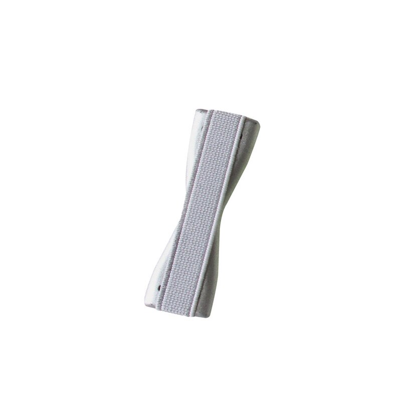 Anti Slip Elastische Band Strap Universele Telefoon Houder Stand Voor Iphone Samsung Vinger Grip Voor Mobiele Telefoons Tabletten: Silver