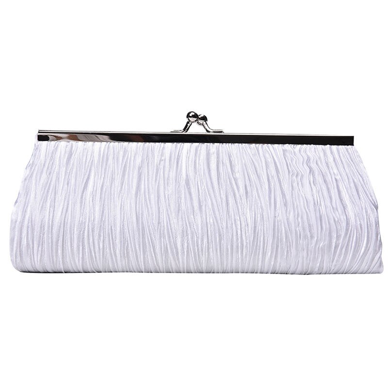 6 colores de lujo almohada noche Clutch mujeres brillante monedero Hasp billeteras Mini bolso