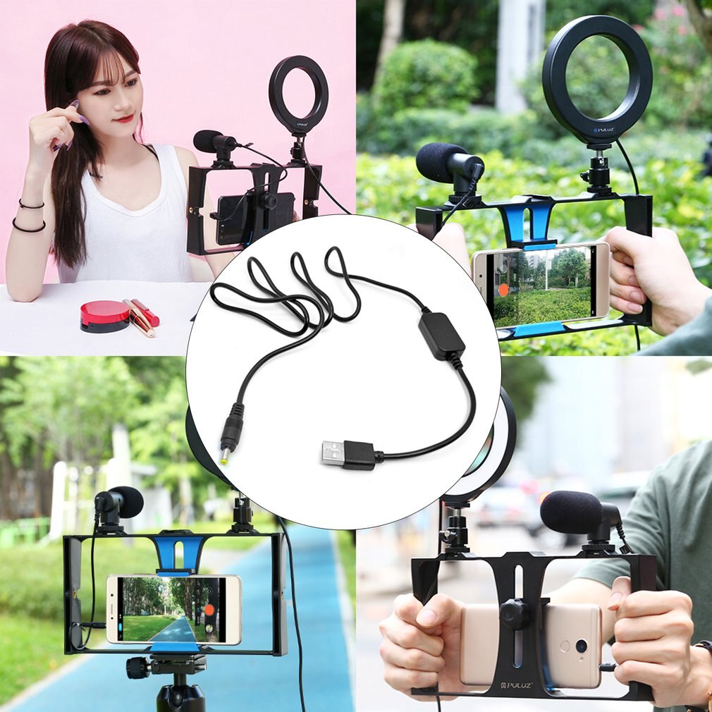 Dc 5V 2A Drive Usb Kabel Verbeteren Spanning Met Dc 4.0*1.7Mm Voor Dc Coupler Dmw DCC3 DCC6 DCC8 DCC9 DCC11 DCC12 DCC15 EP-5A EP-5B