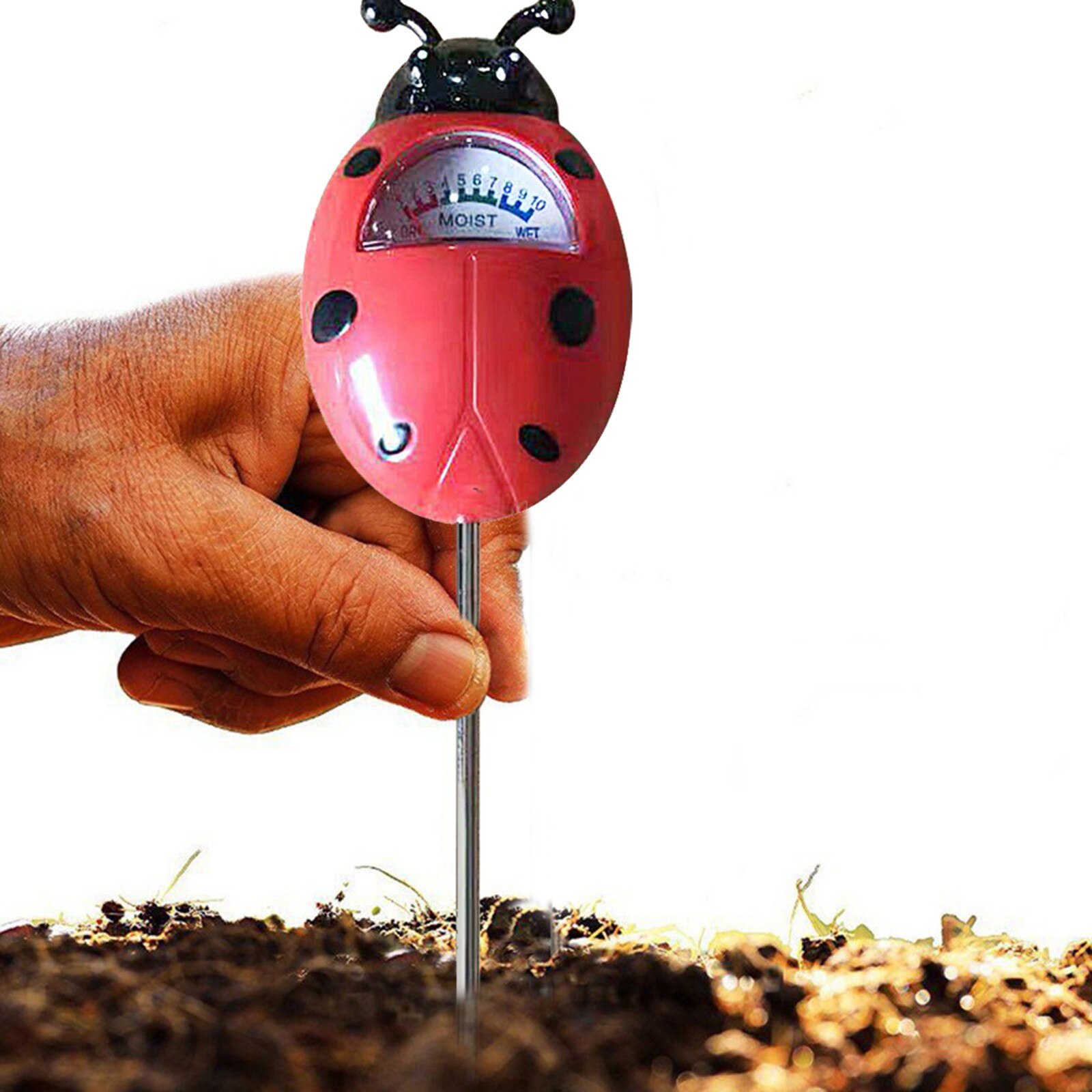 Testeur de Ph du sol 3 en 1, testeur d'humidité et d'acidité du sol, testeur d'humidité du sol, pour les semis de plantes de jardin