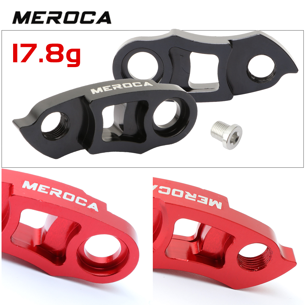MEROCA-colgador de desviador trasero para bicicleta de montaña, pasador de Cassette, gancho de cola extendida, adaptador de rueda libre para ciclismo