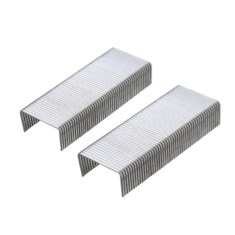 10 boxen Allgemeine Verwendung Größe 12 Desktop Heftklammern Büro Verbindliche Lieferungen Metall U Nagel Staple Für Manuelle Nagel Hefter (1000 teile/schachtel)