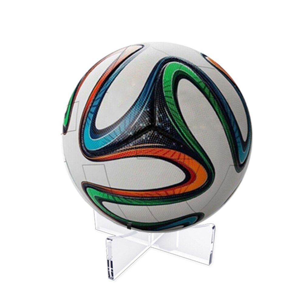 Bowling stativ rugby basketball fodbold beslag holder gennemsigtig akryl stativ støtte base til bold display stativ