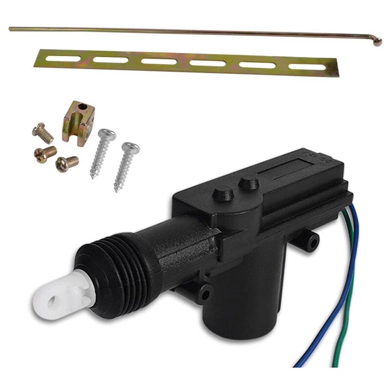 Car 4 Universal Power Door Lock Actuator Kit 2 Wires & 5 Wires Auto Locking System Motor, DC 12V