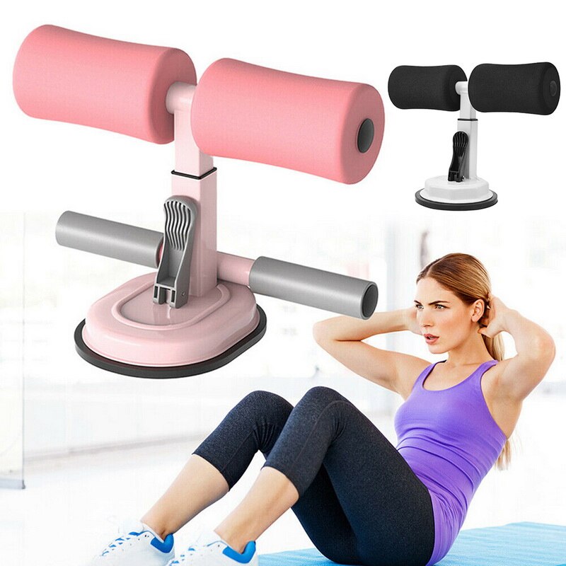 Assis barre Assistant de plancher Support d'exercice rembourré soutien de la cheville assis-Up formateur équipement d'entraînement pour la salle de sport à domicile Fitness voyage équipement