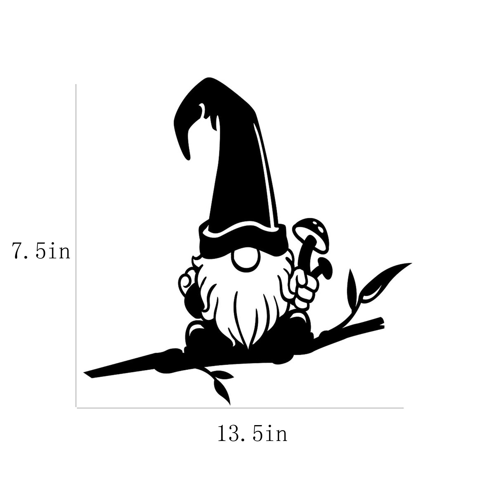 Garden Decoration Sign Art Simulation Eagle Santa Bird Outdoor Metal Garden Branch Home Decoration Garden Statues tuin decoratie: Santa claus b