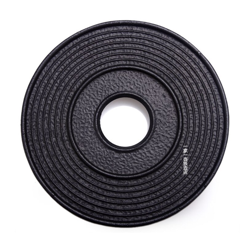 Base de théière en fonte japonaise, support de Pot en fonte base bouilloire Boutique fleur métal matelas isolation thermique WJ817: C