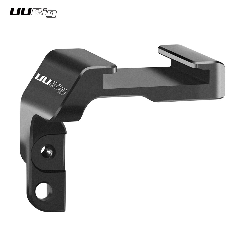 Uurig câmera conversor adaptador de montagem para led luz microfone expansão compatível para sony a6400 fotografia acessórios estúdio